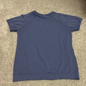 Athleta Blue Short Sleeve Tee